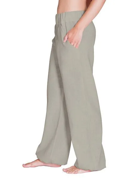 SCHAZAD Leinenhose DELIGHT von SCHAZAD, Oliv, – Produktbild 2 von 4