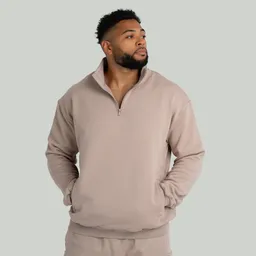 GymBeam OG1 STRIX Pullover in Taupe S – Produktbild 1 von 1