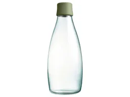 retap retap Trinkflasche 0,8 l aus Glas army green – Produktbild 1 von 1