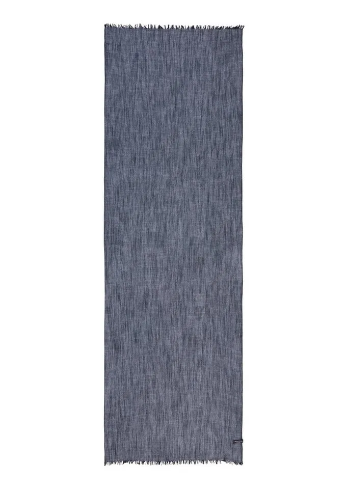 Marc O'Polo Marc O'Polo Schal aus fein gewebtem Double-Face, Blau, – Produktbild 2 von 3