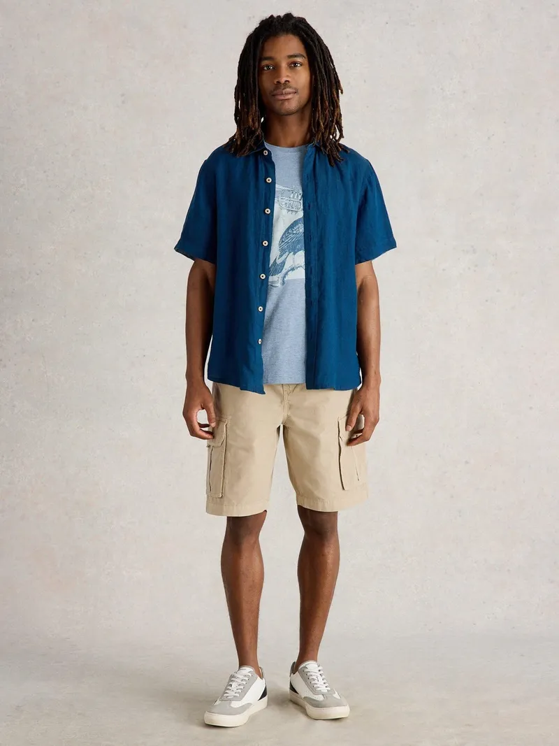 White Stuff Cargoshorts Callington - 32/R, Hellnatur, – Produktbild 2 von 4