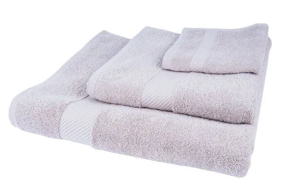ege organics ege organics 3 in 1 Set Duschtuch Handtuch Gästetuch Bio-Baumwolle 450gr/m² 70X140cm, Beige, – Produktbild 1 von 1