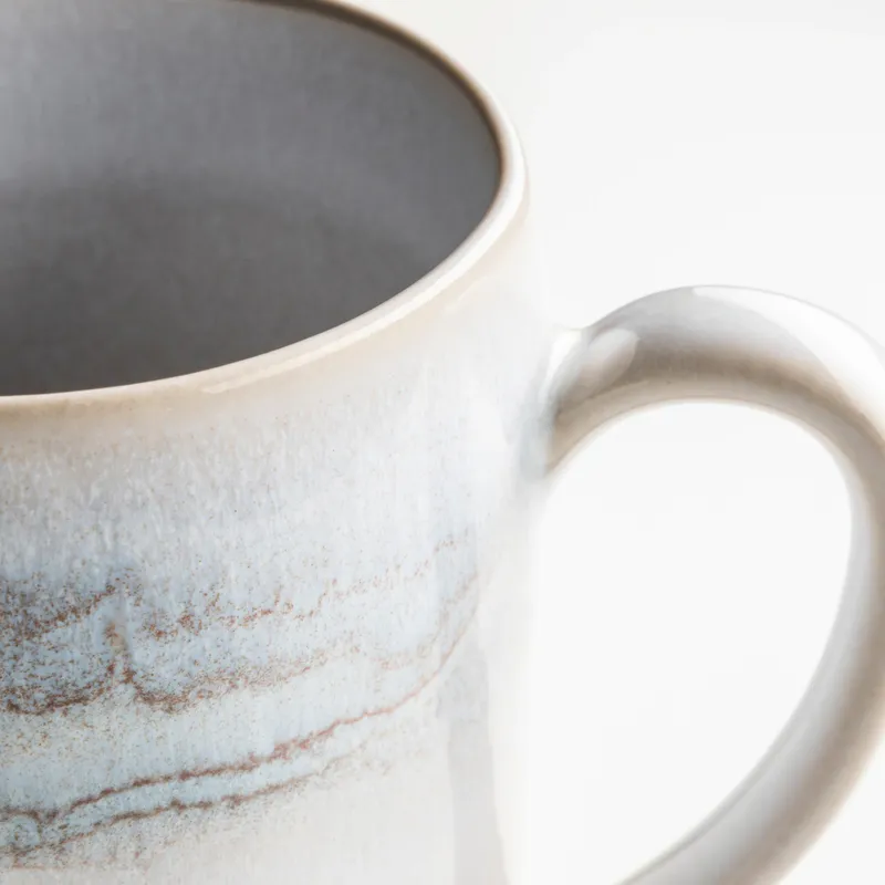Gipfelstück Gipfelstück Tiefer See Kaffeebecher-Set, Steinzeug, Blaugrau, – Produktbild 2 von 3