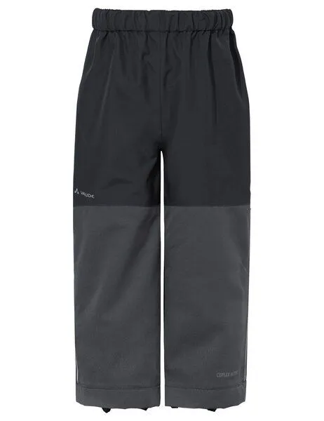 Vaude VAUDE Hosen Kids Caprea Rain Pants, Schwarz, – Produktbild 2 von 3