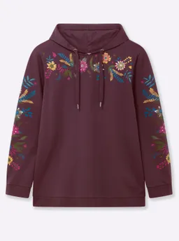 sheego Sweatshirt burgund – Produktbild 1 von 1