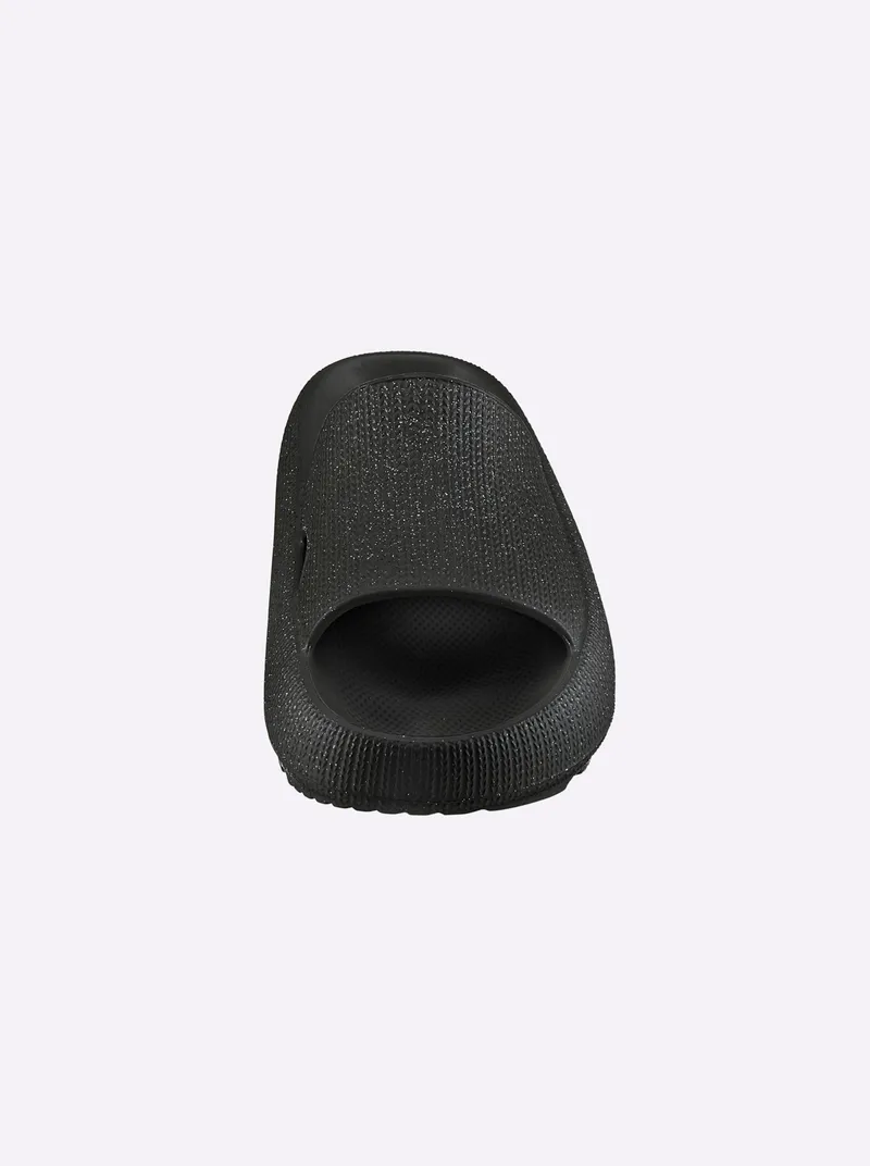 heine Pantolette schwarz-gemustert, Schwarz-gemustert, – Produktbild 2 von 3