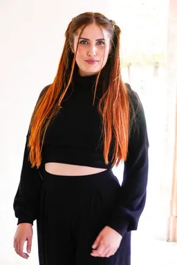 Vivien Joy Vivien Joy Kurzer Rollkragenpullover - Aila Crop Pulli – Produktbild 1 von 1
