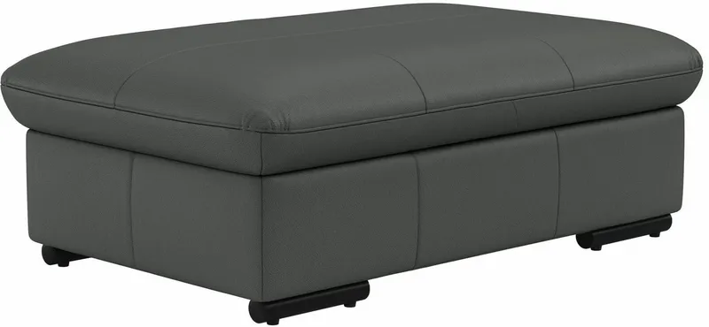 sit&more Polsterhocker Alcudia, Grau, – Produktbild 2 von 7