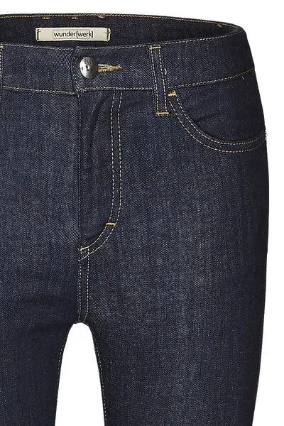 Wunderwerk Wunderwerk Damen Jeans High Waist "Keira denim", Blau (blue 7), – Produktbild 3 von 3