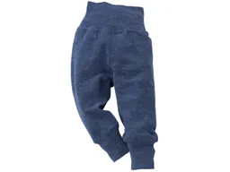 Engel natur Engel Natur Baby Hose mit Nabelbund Bio-Merinowolle melange-blau Gr.74/80 – Produktbild 1 von 1