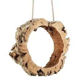 Kork-Deko Kork-Deko Vogel-Schaukel aus Naturkork-Rinde, rund ⌀ = 10 cm – Produktbild 1 von 1