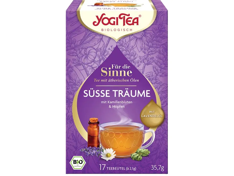 YOGI TEA YOGI TEA Bio-Kräutertee "Süße Träume", 35,7 g – Produktbild 1 von 1