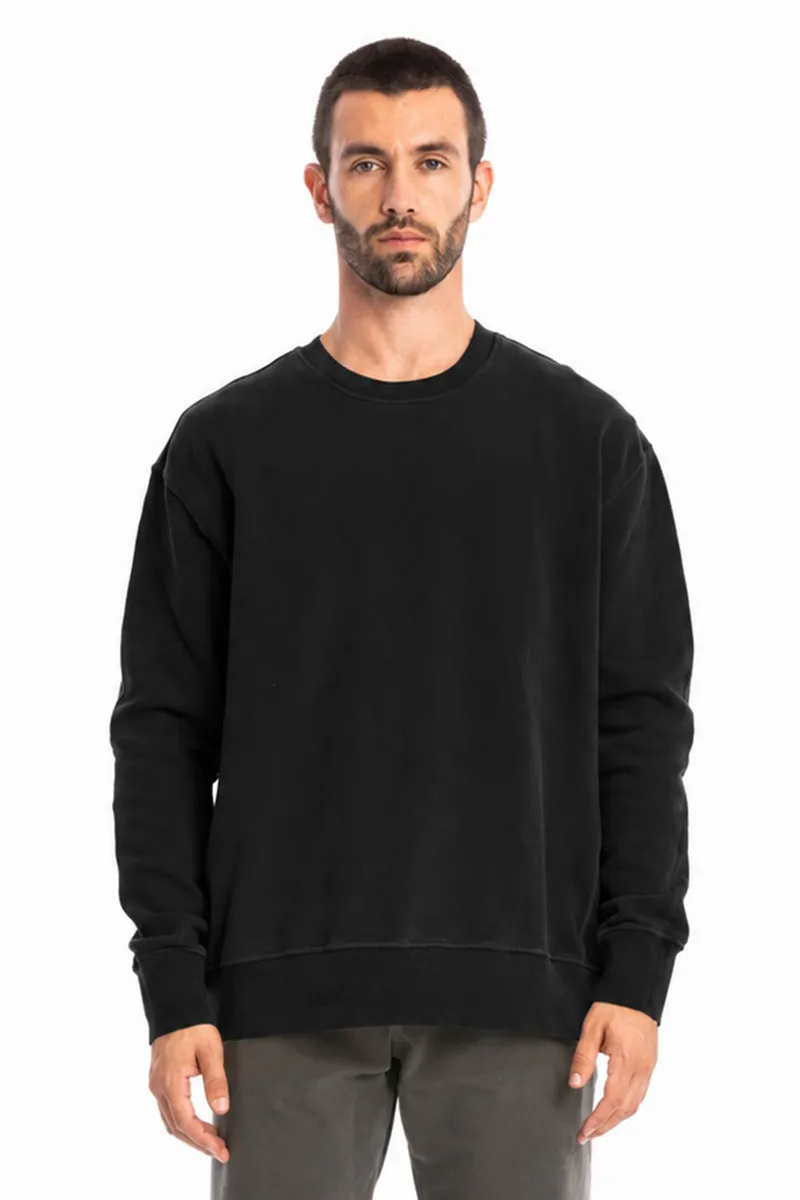 RAVENS VIEW IBIZA RAVENS VIEW IBIZA Herren vegan Sweatshirt Mistral Schwarz, Schwarz, – Produktbild 1 von 1