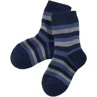 grödo Kinder Vollfrotteesocke marine-jeans-grau Gr. 1-2 – Produktbild 1 von 1