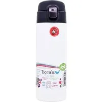 Dora's Dora's Dora’s Thermobecher "Weiß" (360ml) – Einhandverschluss – Edelstahl & Vakuumisoliert – Produktbild 1 von 1