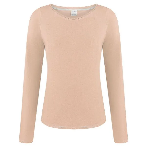Frija Omina Frija Omina Bio Longsleeve "Ubu", Sand (beige), – Produktbild 1 von 2
