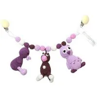 natureZoo of Denmark natureZoo of Denmark Kinderwagenkette Eule Kuh Ente – Produktbild 1 von 1