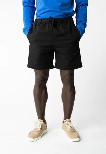 MELA Ripstop Shorts BANGOURA | von MELA | Fairtrade & GOTS zertifiziert, Schwarz, – Produktbild 1 von 4