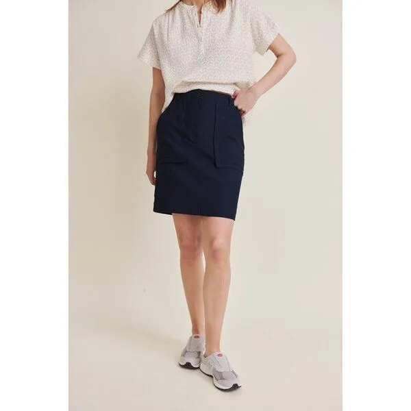 Basic Apparel Basic Apparel Rock TILDA aus Bio-Baumwolle, Blau (sky captain), – Produktbild 1 von 2