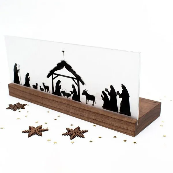 klotzaufklotz klotzaufklotz Weihnachtskrippe Bethlehem – Produktbild 5 von 7