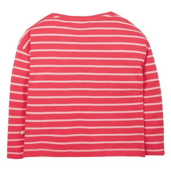 Frugi Frugi Langarm-Shirt Einhorn gestreift Toti Boxy Top – Produktbild 2 von 2