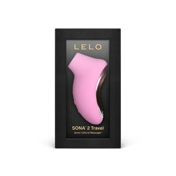 LELO Klitoris-Stimulator mit Schallwellen - LELO SONA 2 Travel, Rosa, – Produktbild 3 von 4