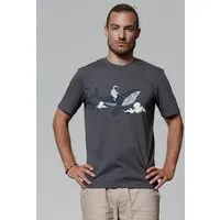 watapparel watapparel T-Shirt Unisex Spacewhale, Anthracite, – Produktbild 1 von 1