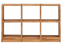 Regal "Grid" 3 x 2 Fächer, B 136 x H 87 x T 34 cm – Produktbild 1 von 1