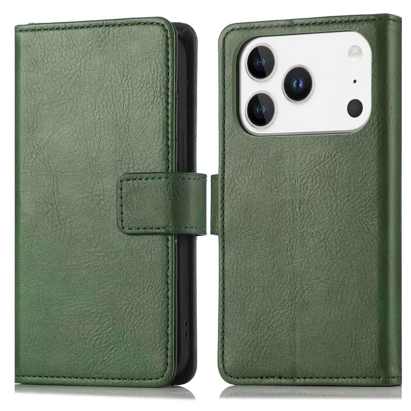 imoshion imoshion Luxuriöse Klapphülle für das Apple iPhone 17 Pro, Grün, – Produktbild 1 von 1