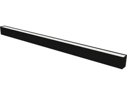 REV REV LED-Aufbauleuchte mit Diffusor, 120 cm, 3.520 lm, Aluminium, schwarz – Produktbild 1 von 1