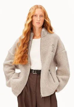 ARMEDANGELS ARMEDANGELS WOOL BLEND FLEECE Damen Fleecejacke aus recyceltem Woll-Mix – Produktbild 1 von 1