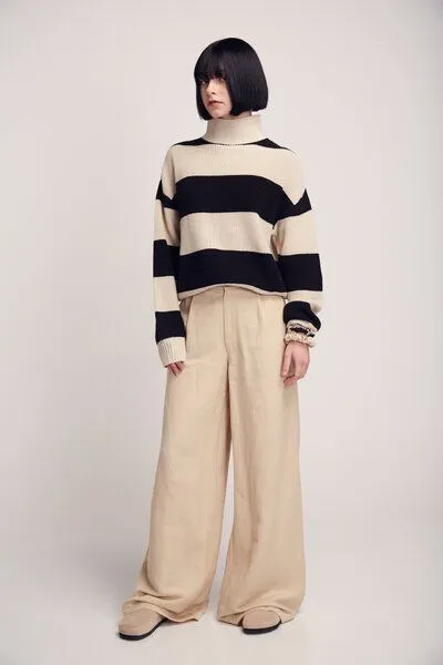 SUITE13LAB Suite13lab Strickpullover SHIRA, Jumper stripes, – Produktbild 4 von 4