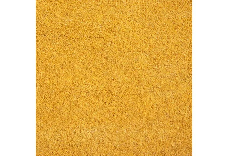 Steffensmeier Wollteppich Jaipur, Rechteckig, Gabbeh Teppich, handgeknüpft, Gelb, – Produktbild 4 von 6