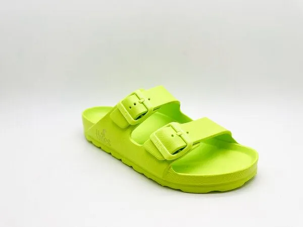 thies Vegane Ecofoam Sandale thies, Limoncello, – Produktbild 2 von 4