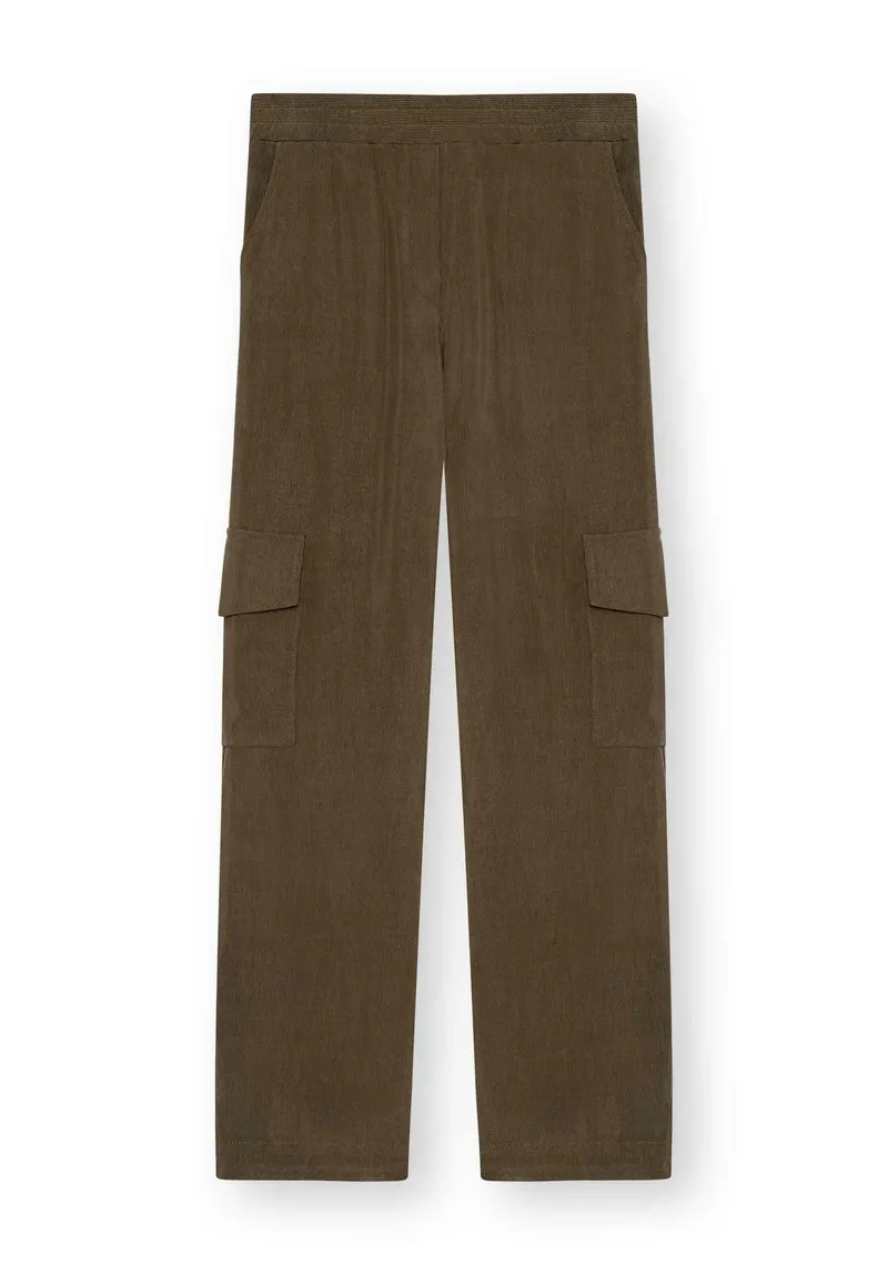 Lovjoi LOVJOI Damen vegan Hose Hedie Grün, Grün, – Produktbild 1 von 2