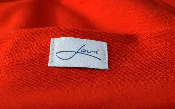 Lou-i Lou-i Kindermütze aus Baumwolle, Rot, – Produktbild 3 von 3