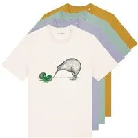 LIGARTI T-Shirt – Zwei Kiwis – LIGARTI Tiermanufaktur, Cremeweiß, – Produktbild 2 von 4