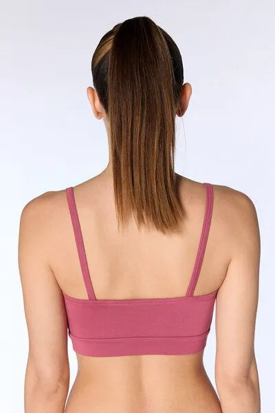 True North True North Damen Bustier aus Tencel Micromodal Bra Top T1201, Rosenwein, – Produktbild 4 von 6