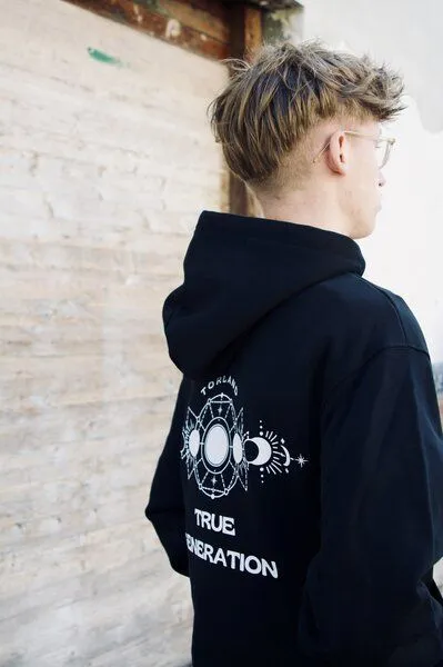 TORLAND Torland Hoodie Slammer Heavy True Generation, Schwarz (black), – Produktbild 3 von 3