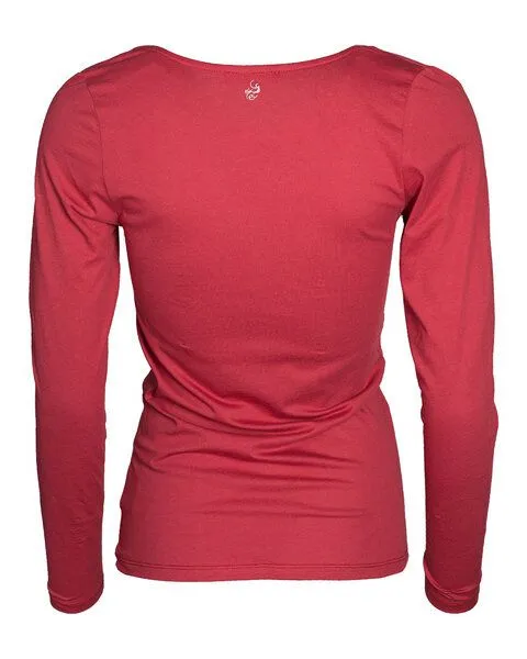 Alma & Lovis Alma & Lovis Cascade Shirt, Rot, – Produktbild 2 von 2