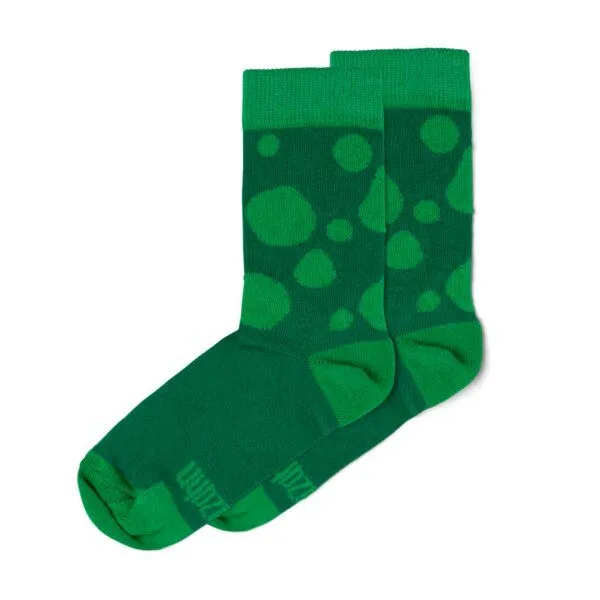 Affenzahn Affenzahn Bunte Kinder-Socken – mit Bio-Baumwolle, vegan, Frosch (grün), – Produktbild 1 von 1