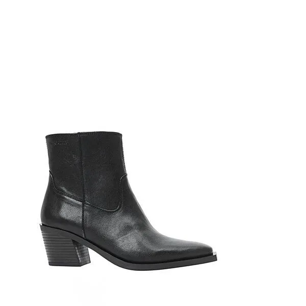 Ten Points Ten Points Carmen, Zip-Leder-Cowboy-Boots, Schwarz, – Produktbild 3 von 3
