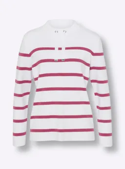 heine Streifenpullover erika-weiß-gestreift – Produktbild 1 von 1