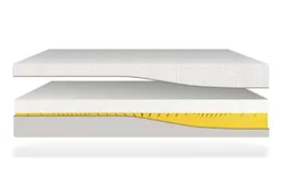 Visco-Matratze VISCOMAXX 900, extra 26cm hoch, 9 Zonen & hohes Raumgewicht, Matratzen Perfekt, 26 cm hoch, (Kaltschaum), Komfortmatratze mit 10cm Viscoschicht auf 15cm Kaltschaumkern – Produktbild 1 von 1