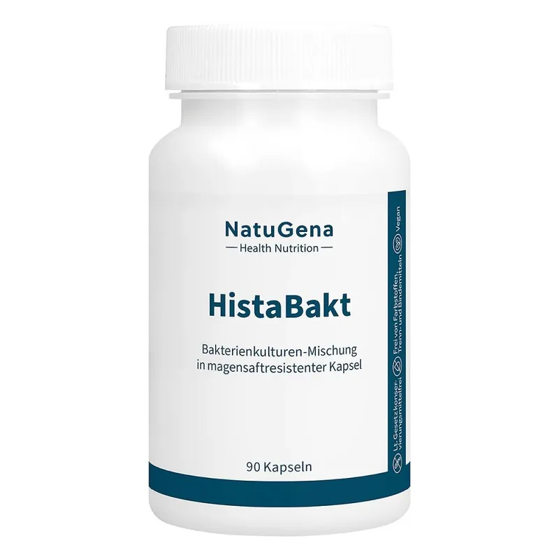 NatuGena NatuGena HistaBakt Bakterienkulturen Kapseln vegan – Produktbild 1 von 2