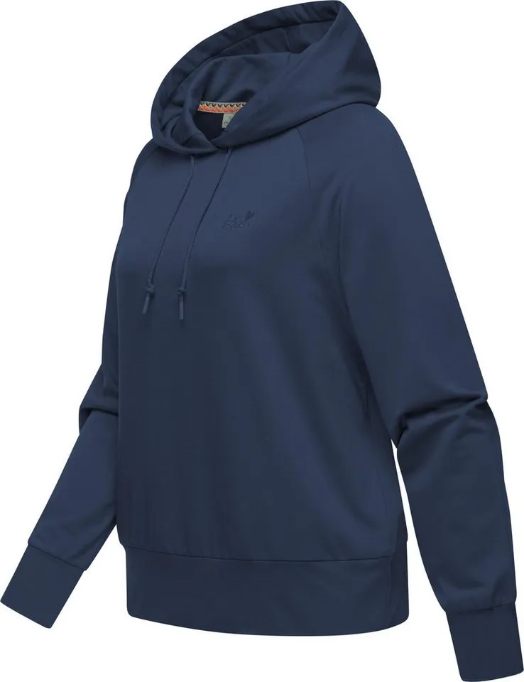 ragwear ragwear Kapuzensweatshirt Tonna Moderner Damen Hoodie in angesagtem Oversize-Schnitt, Blau, – Produktbild 3 von 3