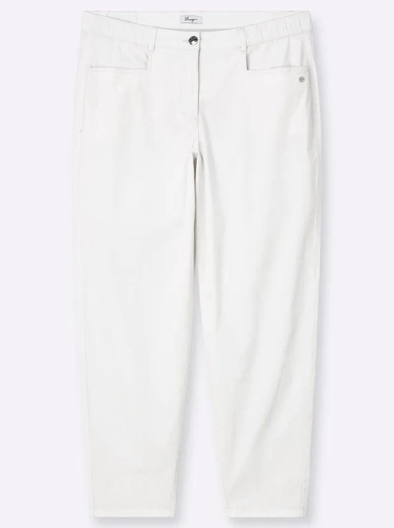 sheego Chinohose, Ecru, – Produktbild 2 von 2