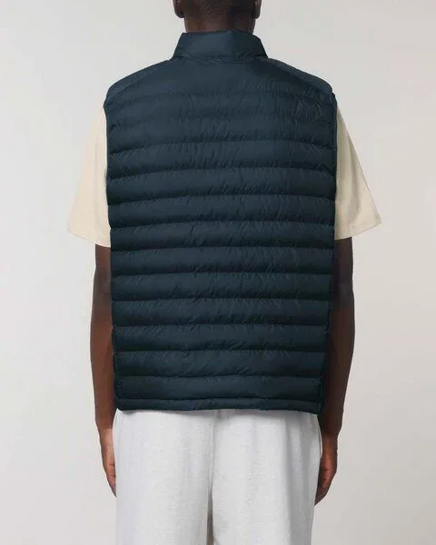 YTWOO YTWOO Herren Steppweste aus komplett recycelten Materialien, Navy, – Produktbild 4 von 4