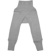 Cosilana Cosilana Baby Hose mit Bund Bio Baumwolle kbT Wolle Seide, Grau meliert, – Produktbild 1 von 1