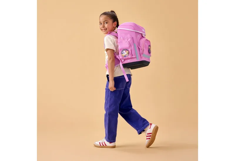 Ergobag Ergobag Schulranzen Schulranzen-Set CUBO WolkenzauBär 5-teilig, 25/26 (5-teilig), ergonomisch, höhenverstellbar, Your-Size-System, ab 1. Klasse – Produktbild 2 von 3